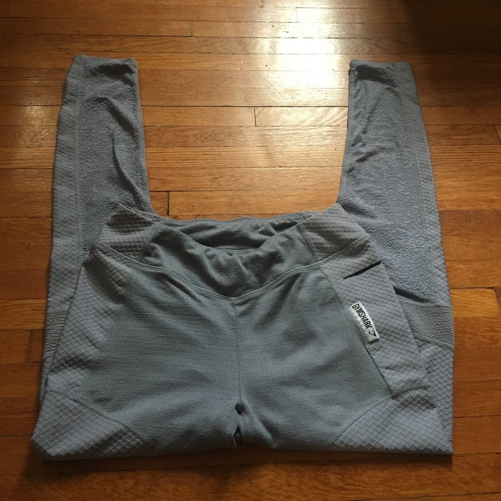 Blue True Texture Legging - Picture 4 of 5